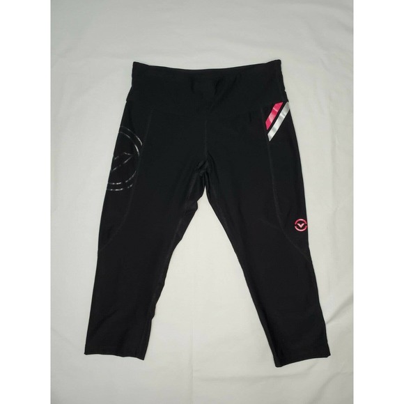 Virus Pants - Virus Compression Crop Leggings